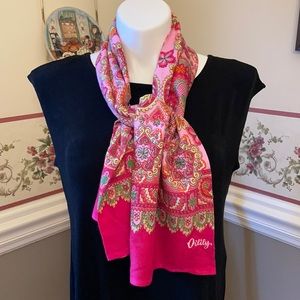 Gorgeous Oilily scarf in EUC, bright, bold colors